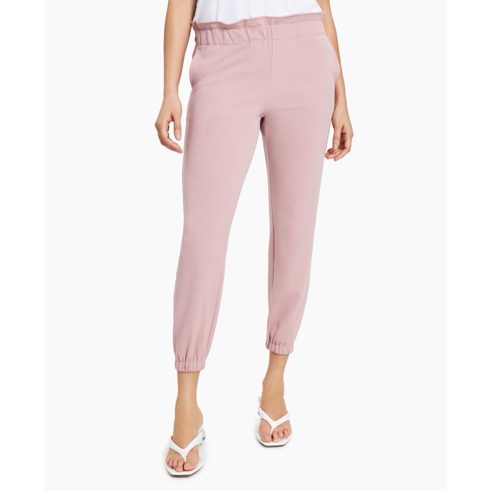 Bar III Knit Jogger Pants -‎ Pink - Size XS